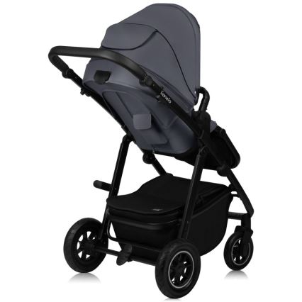 Lionelo - Cochecito combinado 2 en 1 AMBER PLUS Gris grafito