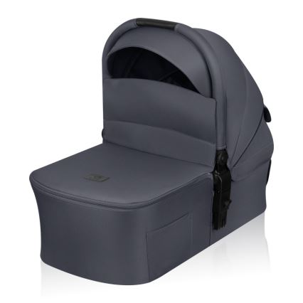 Lionelo - Cochecito combinado 2 en 1 AMBER PLUS Gris grafito
