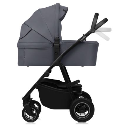 Lionelo - Cochecito combinado 2 en 1 AMBER PLUS Gris grafito