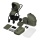 Lionelo - Cochecito combinado 2 en 1 AMBER PLUS Verde bosque
