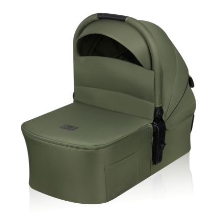 Lionelo - Cochecito combinado 2 en 1 AMBER PLUS Verde bosque