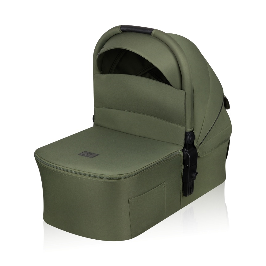 Lionelo - Cochecito combinado 2 en 1 AMBER PLUS Verde bosque