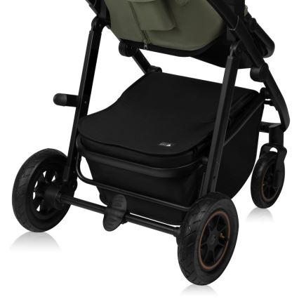 Lionelo - Cochecito combinado 2 en 1 AMBER PLUS Verde bosque