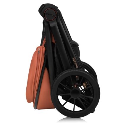 Lionelo - Cochecito combinado 2 en 1 LAYLA Marrón óxido