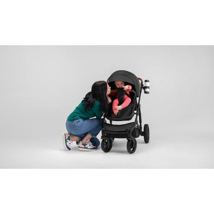 Lionelo - Cochecito combinado 2 en 1 MARI TOUR Negro Ónix
