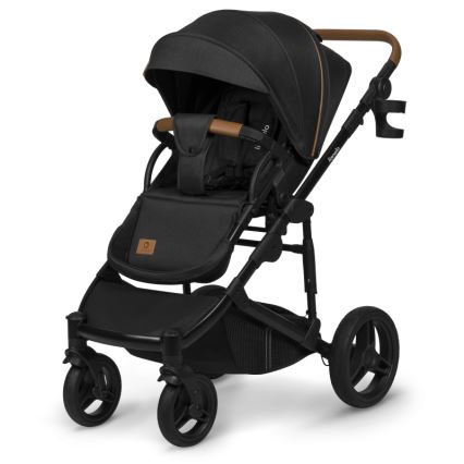 Lionelo - Cochecito combinado 2 en 1 MARI TOUR Negro Ónix