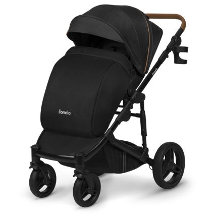 Lionelo - Cochecito combinado 2 en 1 MARI TOUR Negro Ónix