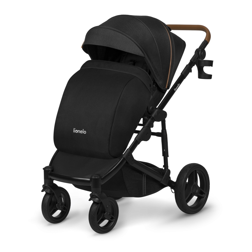 Lionelo - Cochecito combinado 2 en 1 MARI TOUR Negro Ónix