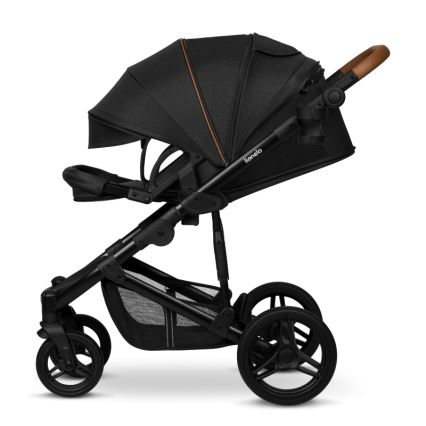 Lionelo - Cochecito combinado 2 en 1 MARI TOUR Negro Ónix