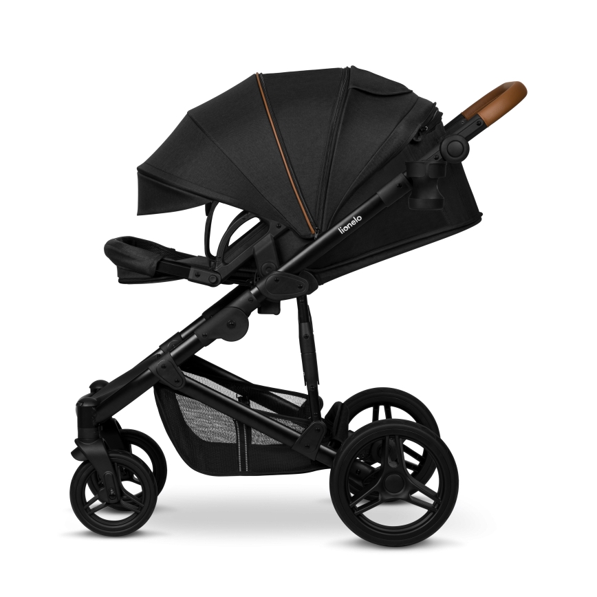 Lionelo - Cochecito combinado 2 en 1 MARI TOUR Negro Ónix