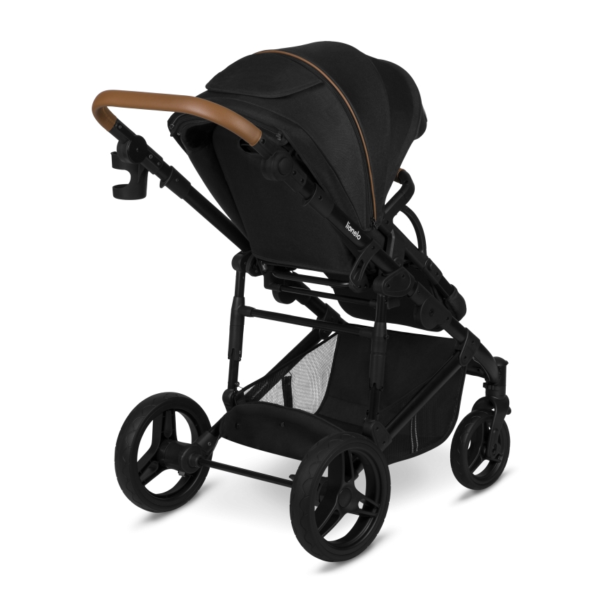 Lionelo - Cochecito combinado 2 en 1 MARI TOUR Negro Ónix