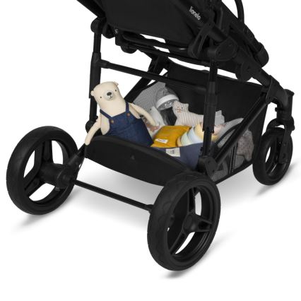 Lionelo - Cochecito combinado 2 en 1 MARI TOUR Negro Ónix