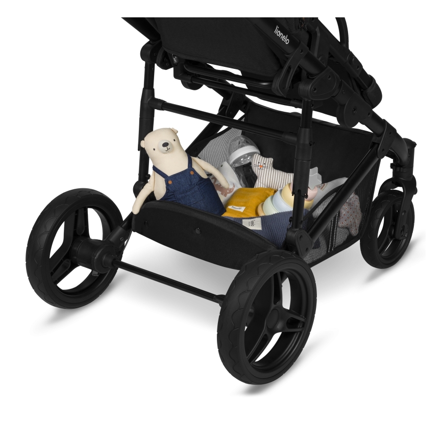 Lionelo - Cochecito combinado 2 en 1 MARI TOUR Negro Ónix