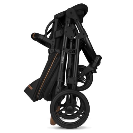 Lionelo - Cochecito combinado 2 en 1 MARI TOUR Negro Ónix