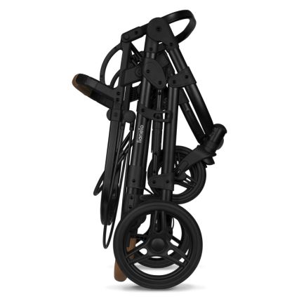 Lionelo - Cochecito combinado 2 en 1 MARI TOUR Negro Ónix