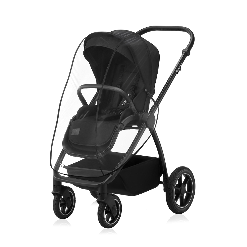 Lionelo - Cochecito combinado 2 en 1 MERIL Black Onyx