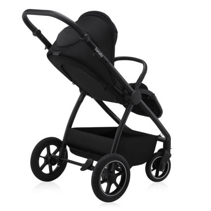 Lionelo - Cochecito combinado 2 en 1 MERIL Black Onyx