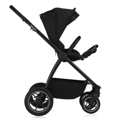 Lionelo - Cochecito combinado 2 en 1 MERIL Black Onyx