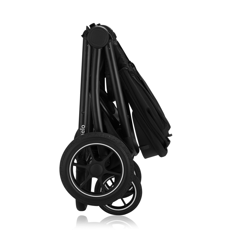 Lionelo - Cochecito combinado 2 en 1 MERIL Black Onyx