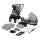 Lionelo - Cochecito combinado 2 en 1 MIKA Grey Stone