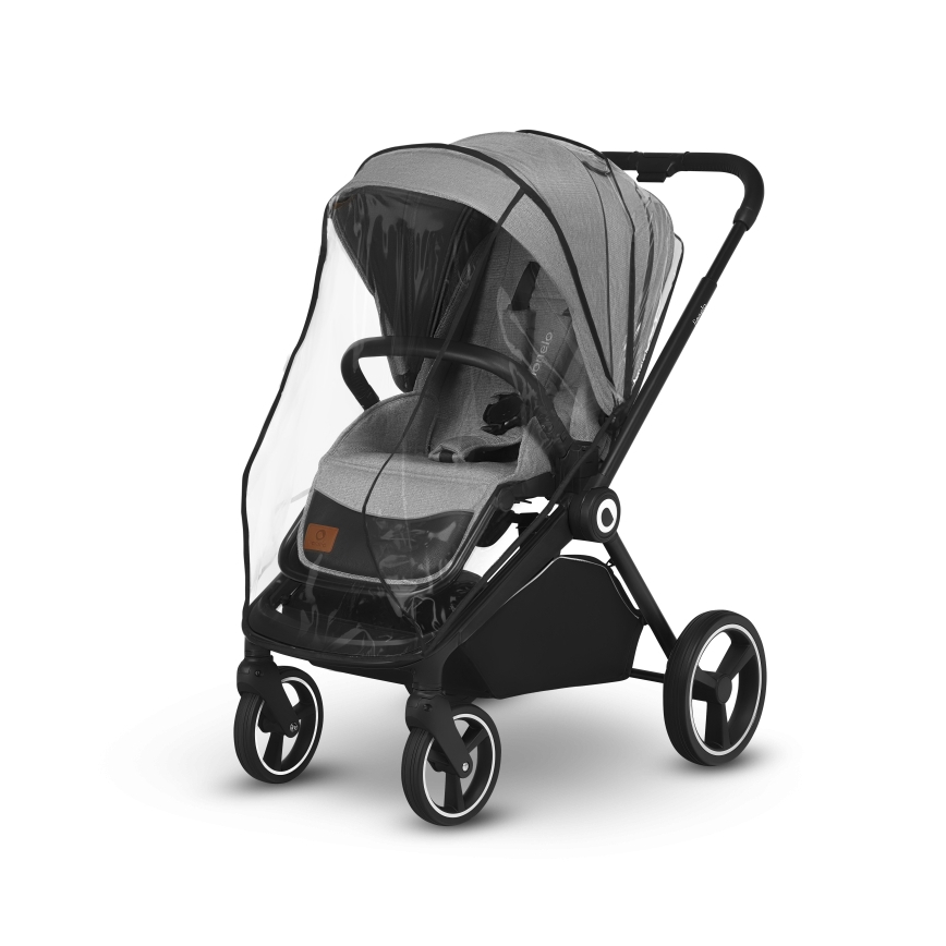 Lionelo - Cochecito combinado 2 en 1 MIKA Grey Stone
