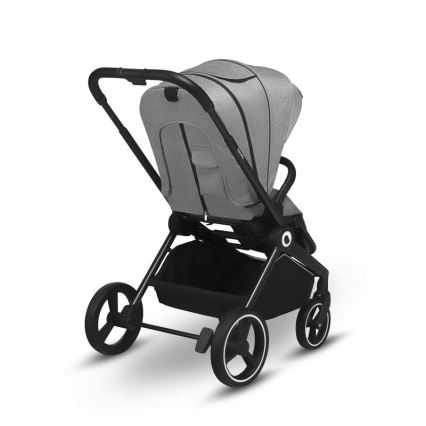 Lionelo - Cochecito combinado 2 en 1 MIKA Grey Stone