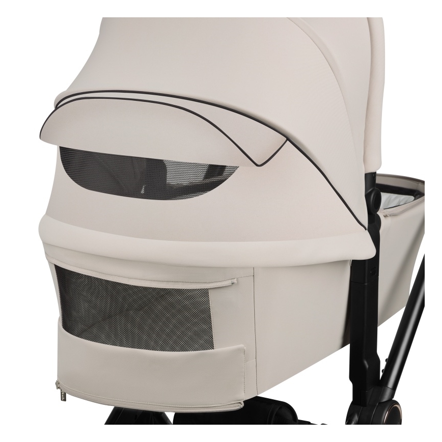 Lionelo - Cochecito combinado 2 en 1 MIKA PLUS Beige arena
