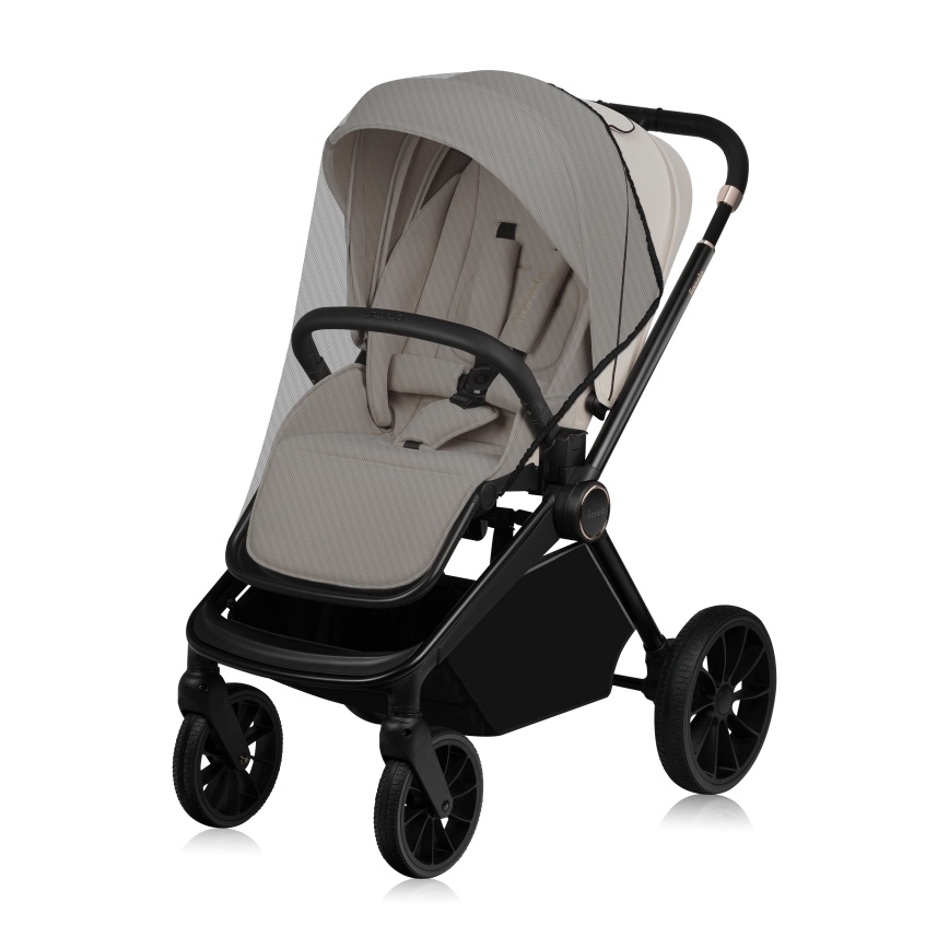 Lionelo - Cochecito combinado 2 en 1 MIKA PLUS Beige arena