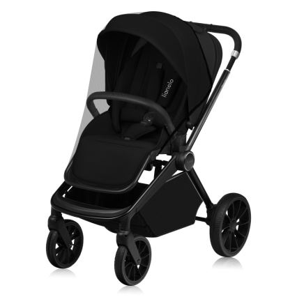 Lionelo - Cochecito combinado 2 en 1 MIKA PLUS Negro Ónix