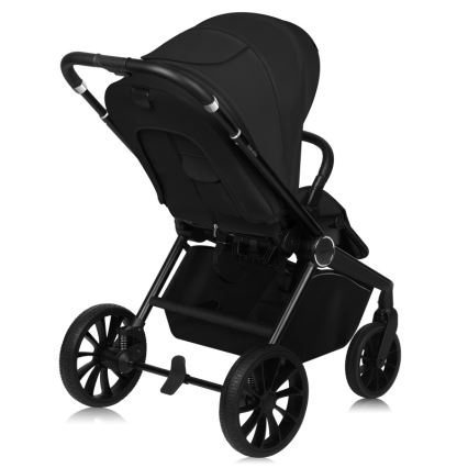 Lionelo - Cochecito combinado 2 en 1 MIKA PLUS Negro Ónix