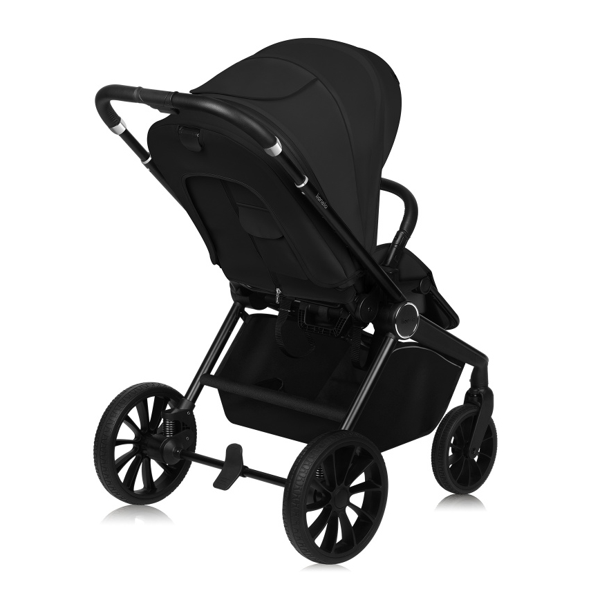 Lionelo - Cochecito combinado 2 en 1 MIKA PLUS Negro Ónix