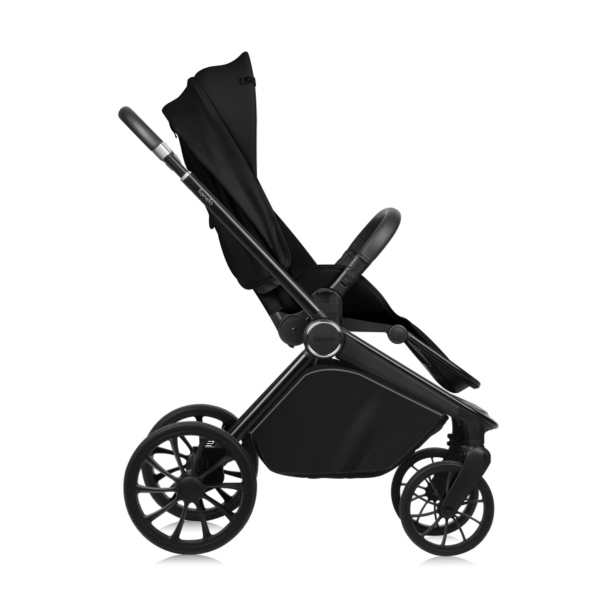 Lionelo - Cochecito combinado 2 en 1 MIKA PLUS Negro Ónix