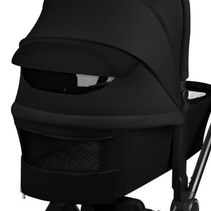 Lionelo - Cochecito combinado 2 en 1 MIKA PLUS Negro Ónix