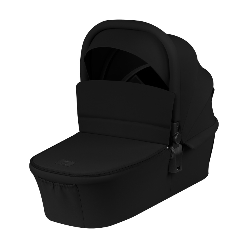 Lionelo - Cochecito combinado 2 en 1 MIKA PLUS Negro Ónix