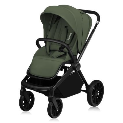 Lionelo - Cochecito combinado 2 en 1 MIKA PLUS Verde oliva