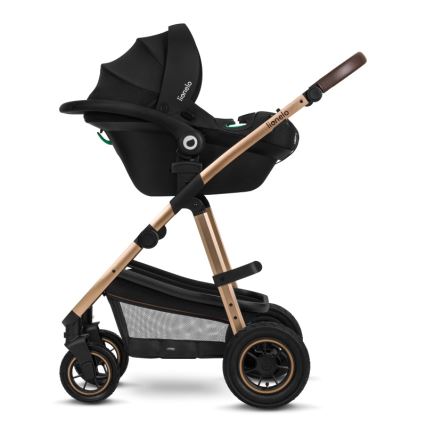 Lionelo - Cochecito combinado 3 en 1 AMBER Black Onyx