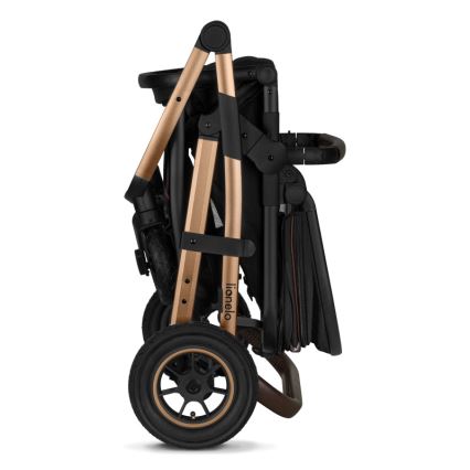 Lionelo - Cochecito combinado 3 en 1 AMBER Black Onyx