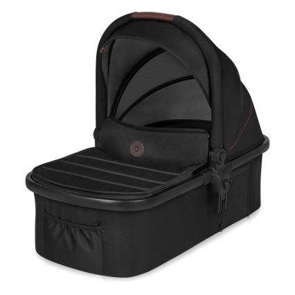 Lionelo - Cochecito combinado 3 en 1 AMBER Negro/Plateado