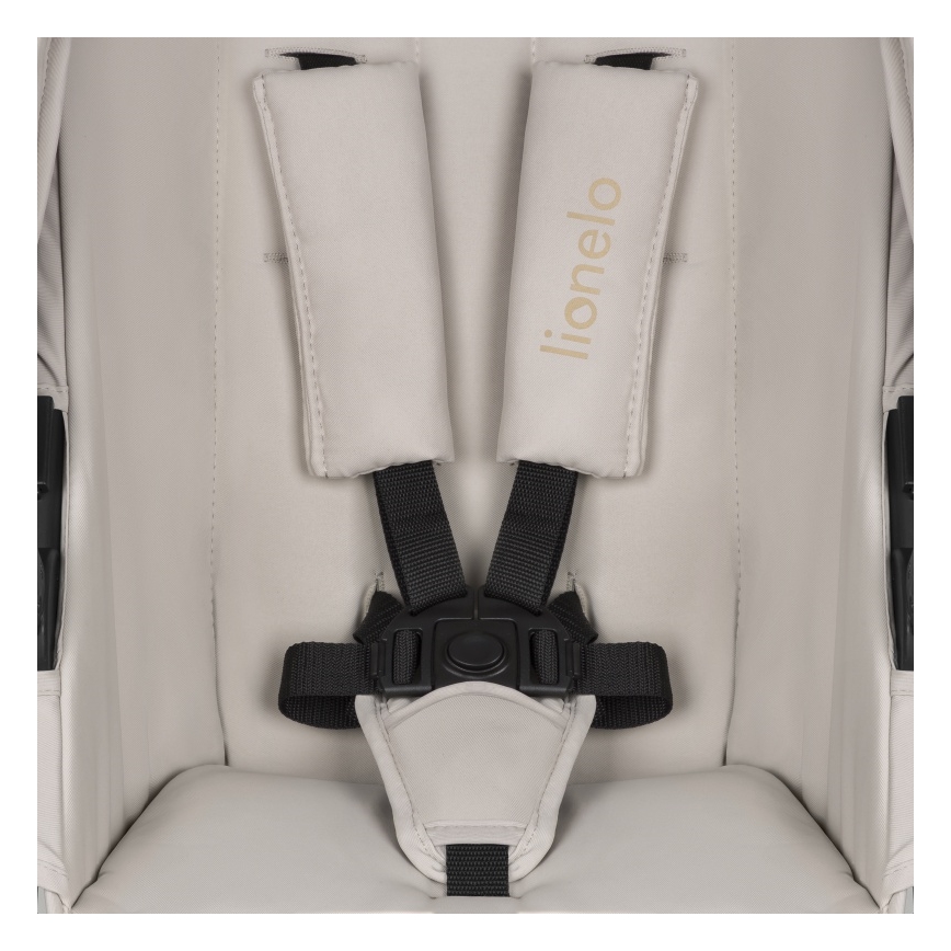 Lionelo - Cochecito combinado 3 en 1 AMBER PLUS Beige Sand