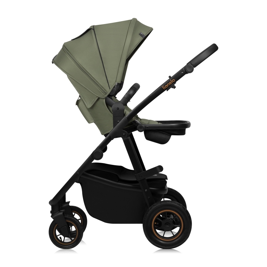 Lionelo - Cochecito combinado 3 en 1 AMBER PLUS Bosque Verde
