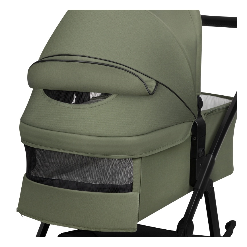 Lionelo - Cochecito combinado 3 en 1 AMBER PLUS Bosque Verde