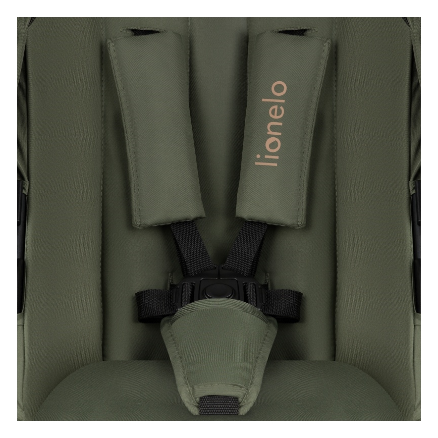 Lionelo - Cochecito combinado 3 en 1 AMBER PLUS Bosque Verde