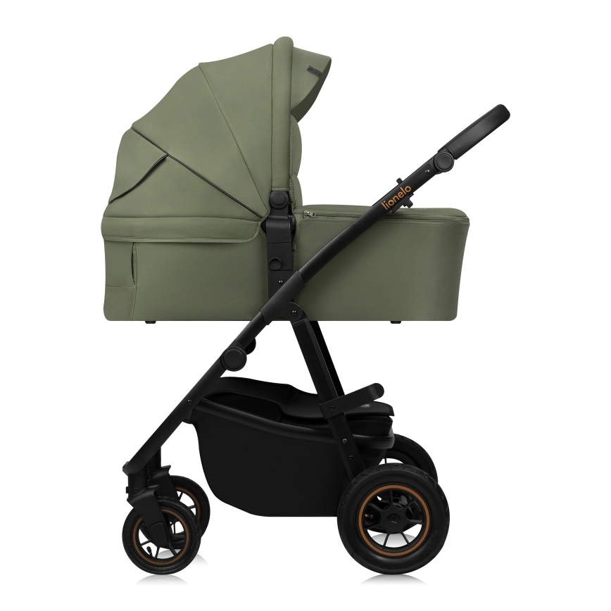 Lionelo - Cochecito combinado 3 en 1 AMBER PLUS Bosque Verde