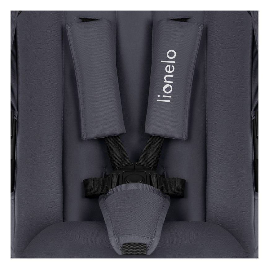 Lionelo - Cochecito combinado 3 en 1 AMBER PLUS gris grafito