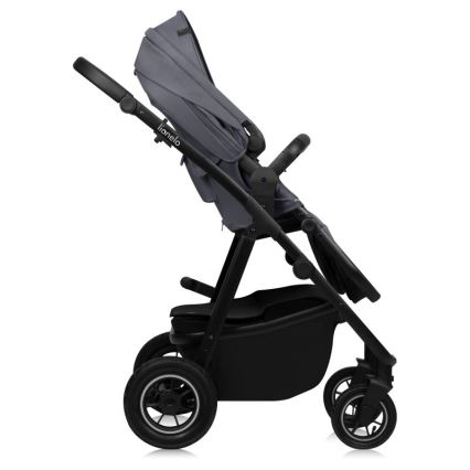 Lionelo - Cochecito combinado 3 en 1 AMBER PLUS gris grafito