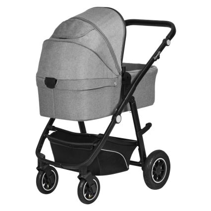 Lionelo - Cochecito combinado 3 en 1 BIANKA Grey Stone