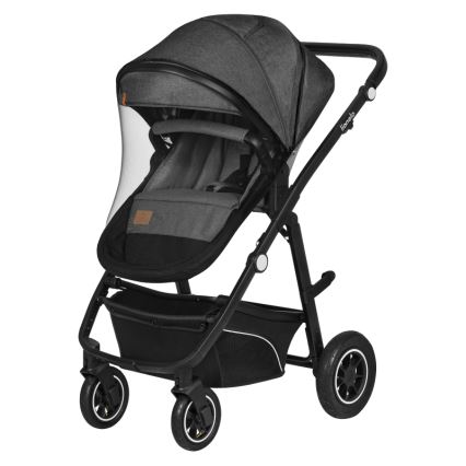 Lionelo - Cochecito combinado 3 en 1 BIANKA Grey Stone