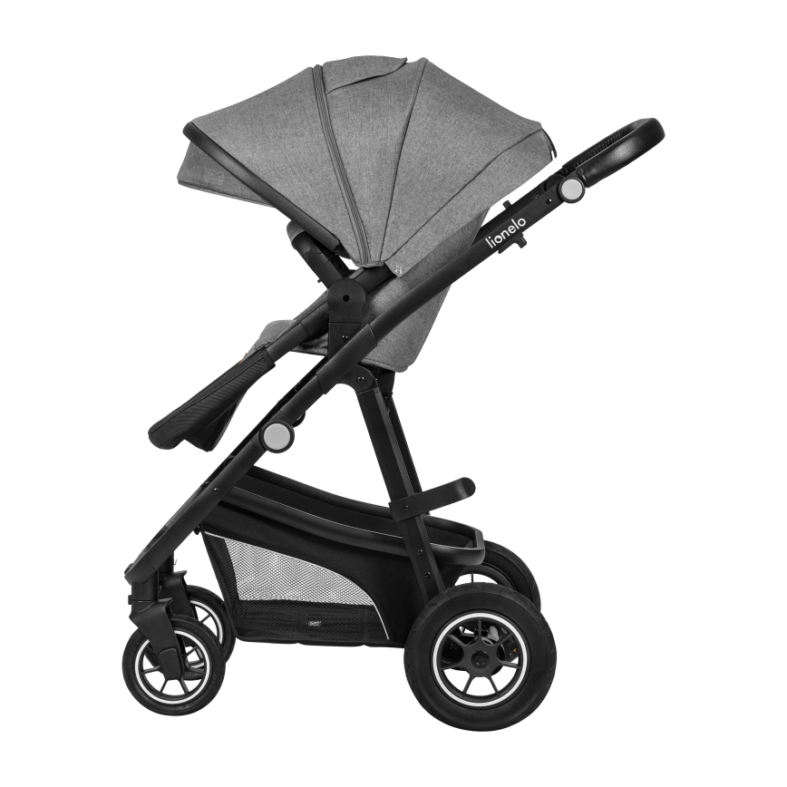 Lionelo - Cochecito combinado 3 en 1 BIANKA Grey Stone