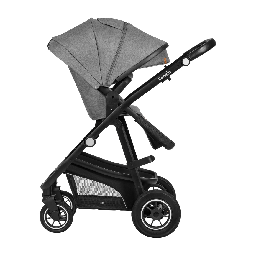 Lionelo - Cochecito combinado 3 en 1 BIANKA Grey Stone