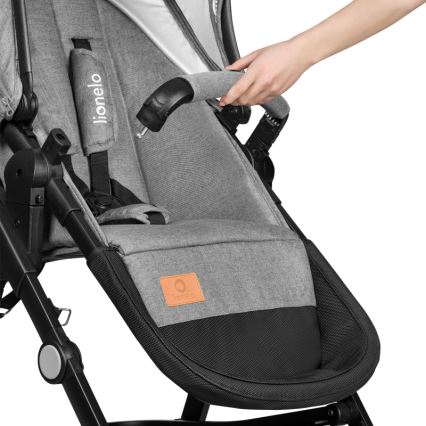Lionelo - Cochecito combinado 3 en 1 BIANKA Grey Stone